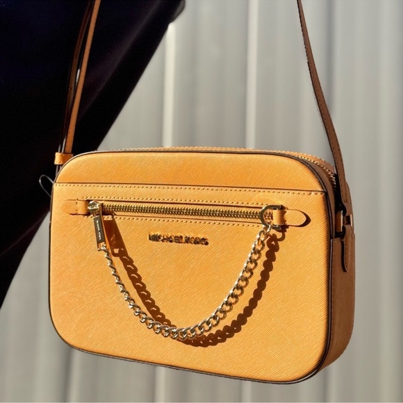 Michael Kors Large EW Crossbody Bag Cider - Picture 1 of 9